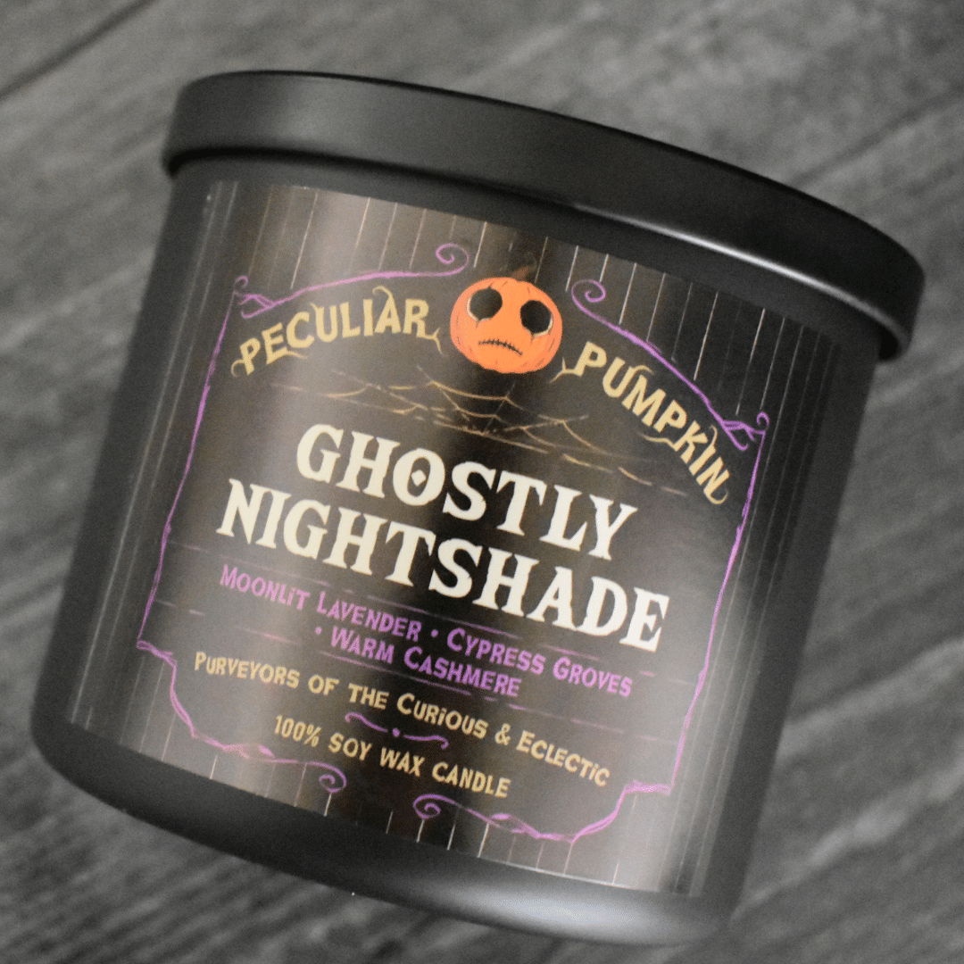 Ghostly Nightshade Candle Candle Peculiar Pumpkin