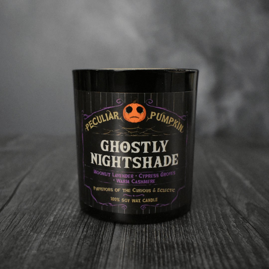 Ghostly Nightshade Candle Candle Peculiar Pumpkin 1-Wick (8.5oz)