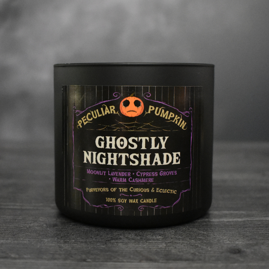 Ghostly Nightshade Candle Candle Peculiar Pumpkin 3-Wick (17oz)