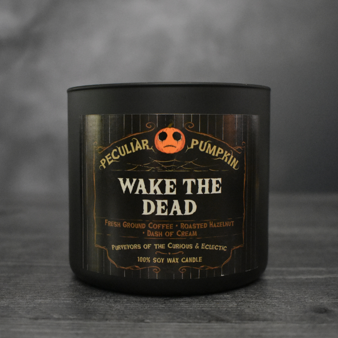 Wake the Dead Candle Candle Peculiar Pumpkin 3-Wick (17oz)
