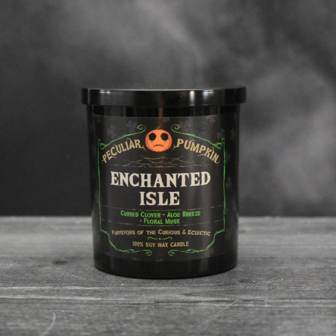Enchanted Isle Candle Candle Peculiar Pumpkin 1-Wick (8.5oz)