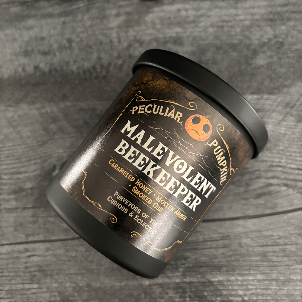 Malevolent Beekeeper Candle Candle Peculiar Pumpkin