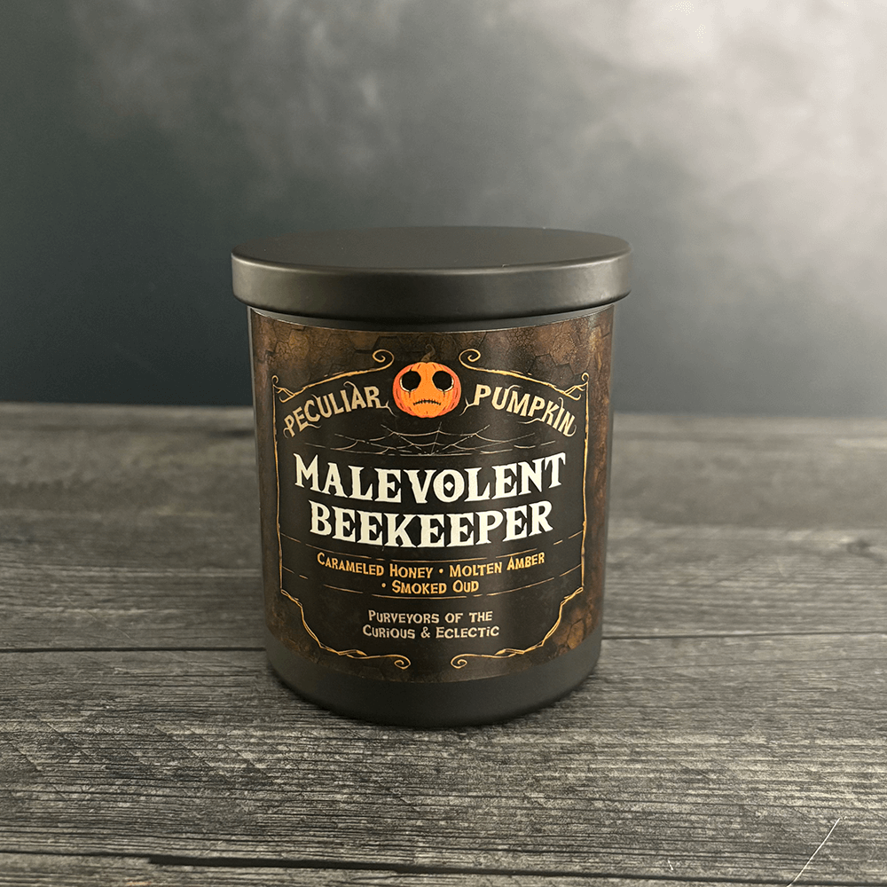 Malevolent Beekeeper Candle Candle Peculiar Pumpkin 1-Wick (8.5oz)