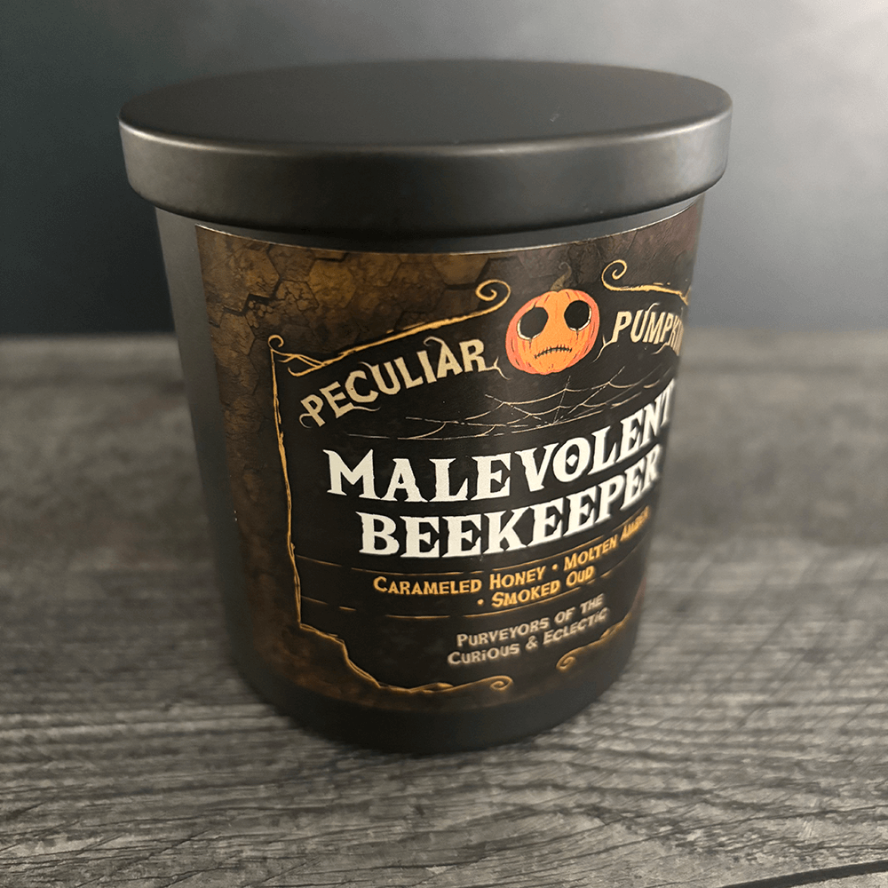 Malevolent Beekeeper Candle Candle Peculiar Pumpkin
