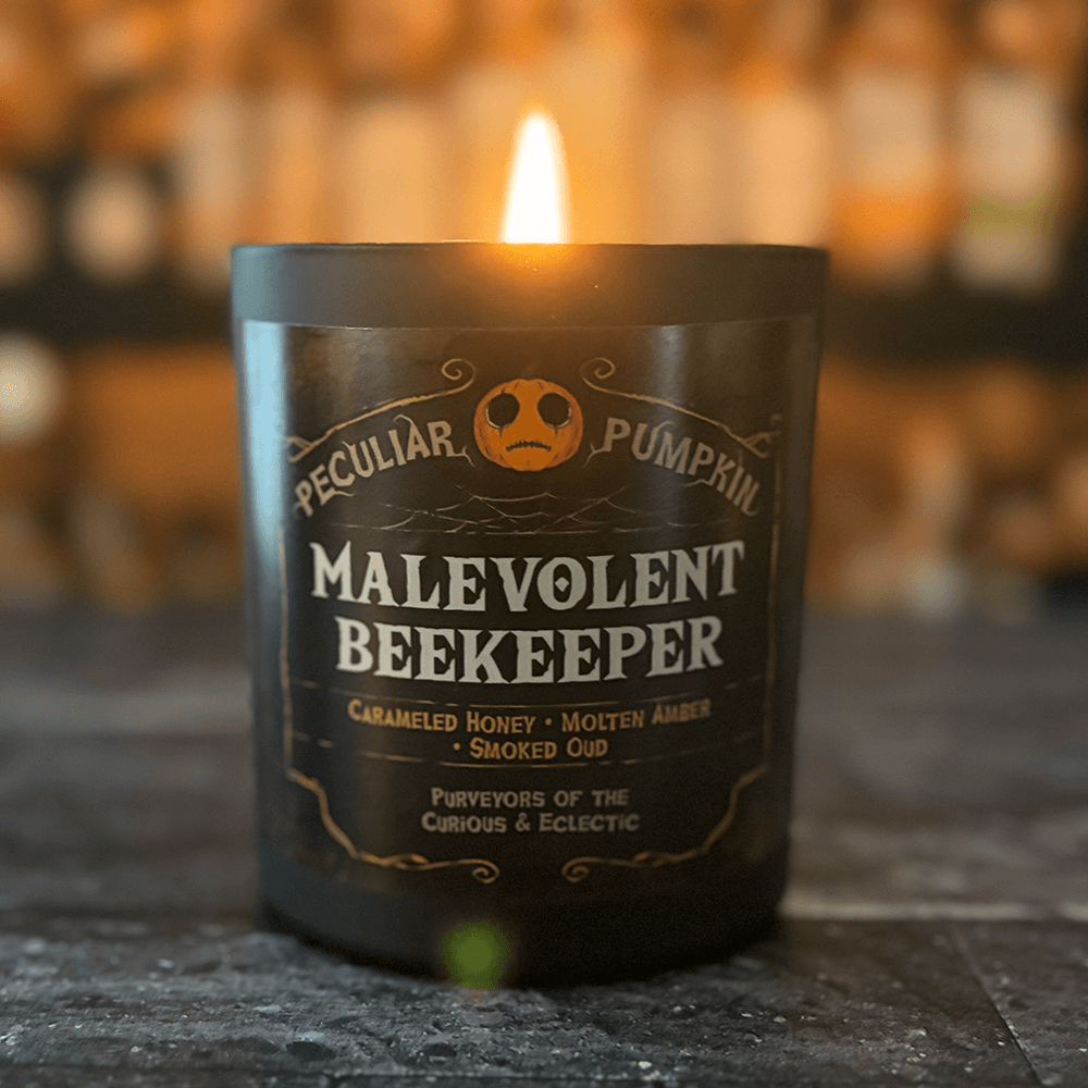 Malevolent Beekeeper Candle Candle Peculiar Pumpkin