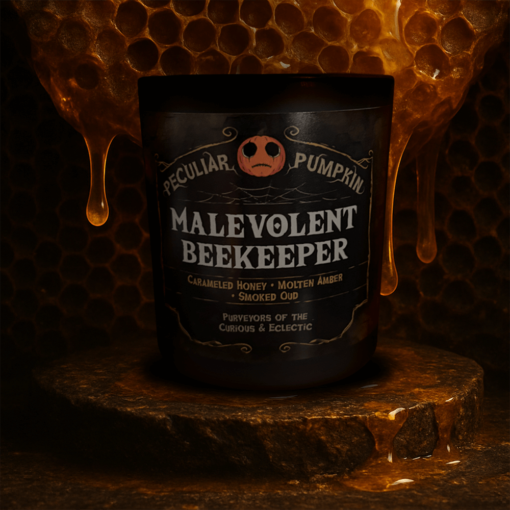 Malevolent Beekeeper Candle Candle Peculiar Pumpkin