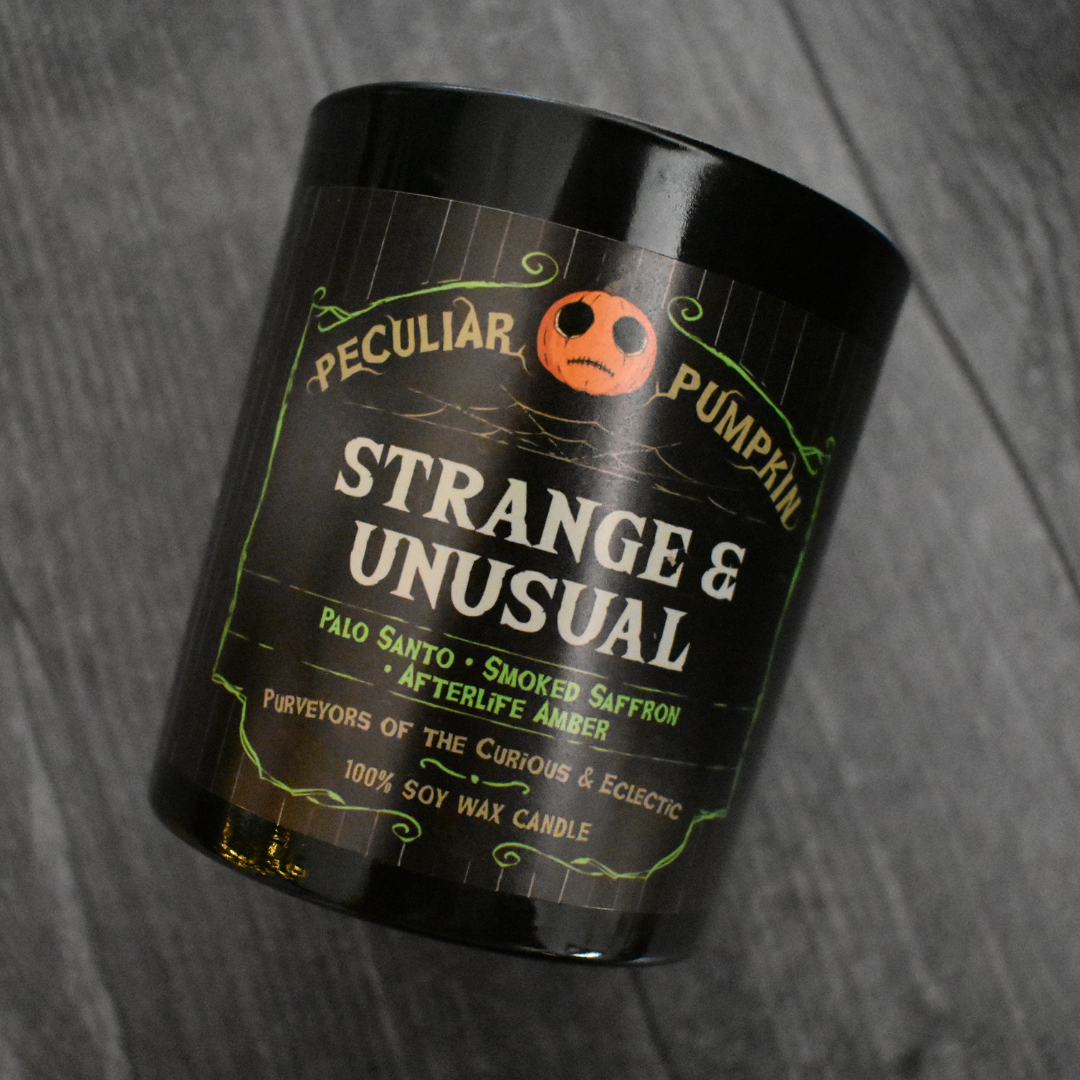 Strange & Unusual Candle Candle Peculiar Pumpkin