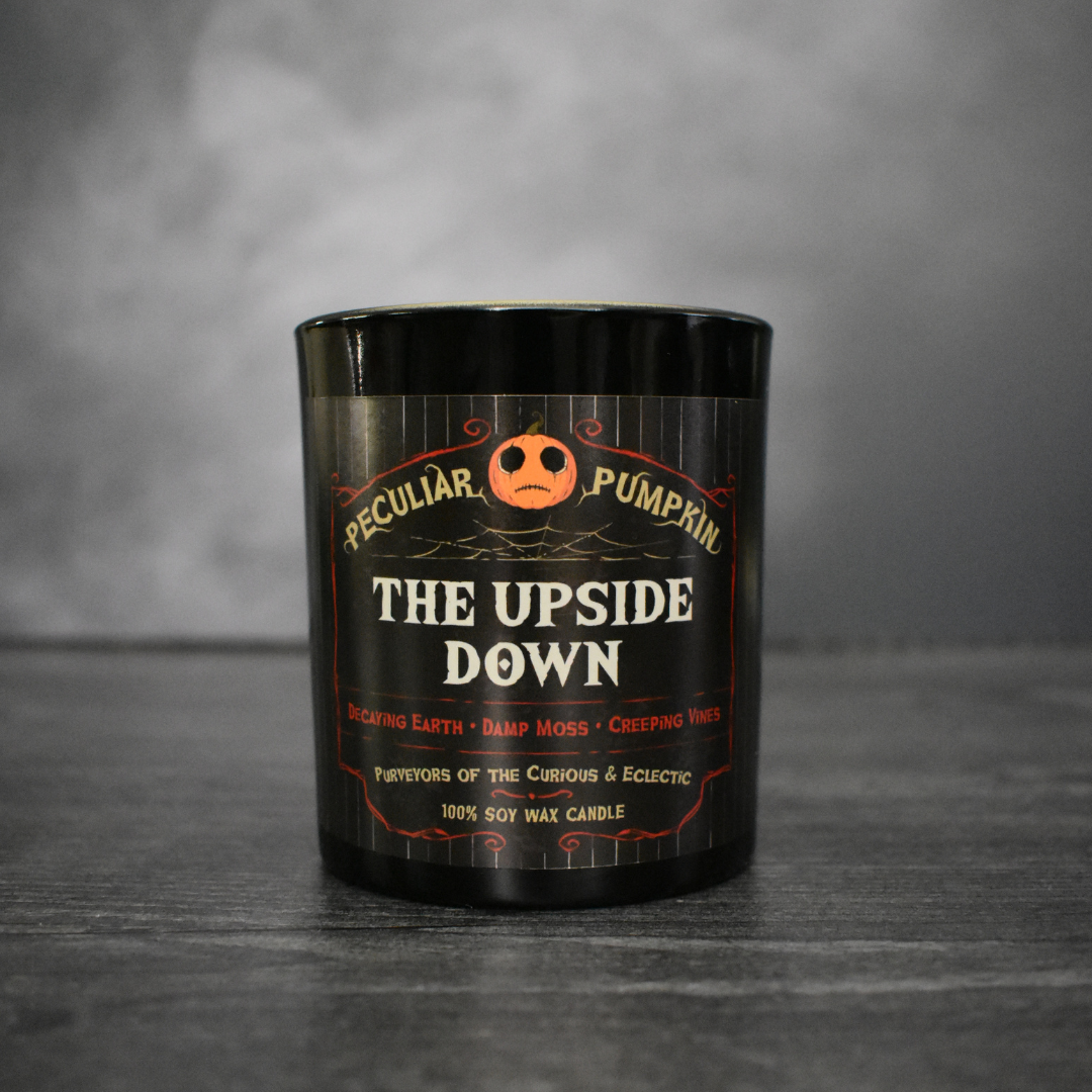 Upside Down Candle Candle Peculiar Pumpkin 1-Wick (8.5oz)