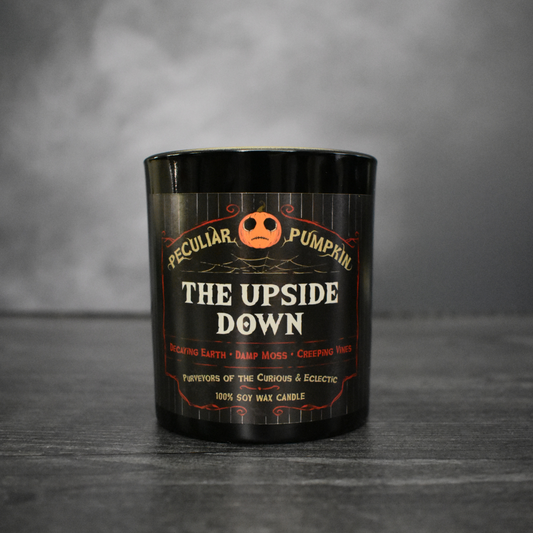 Upside Down Candle Candle Peculiar Pumpkin 1-Wick (8.5oz)