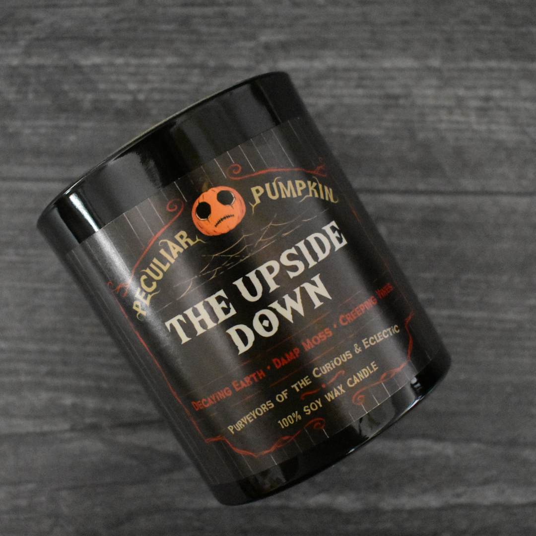 Upside Down Candle Candle Peculiar Pumpkin