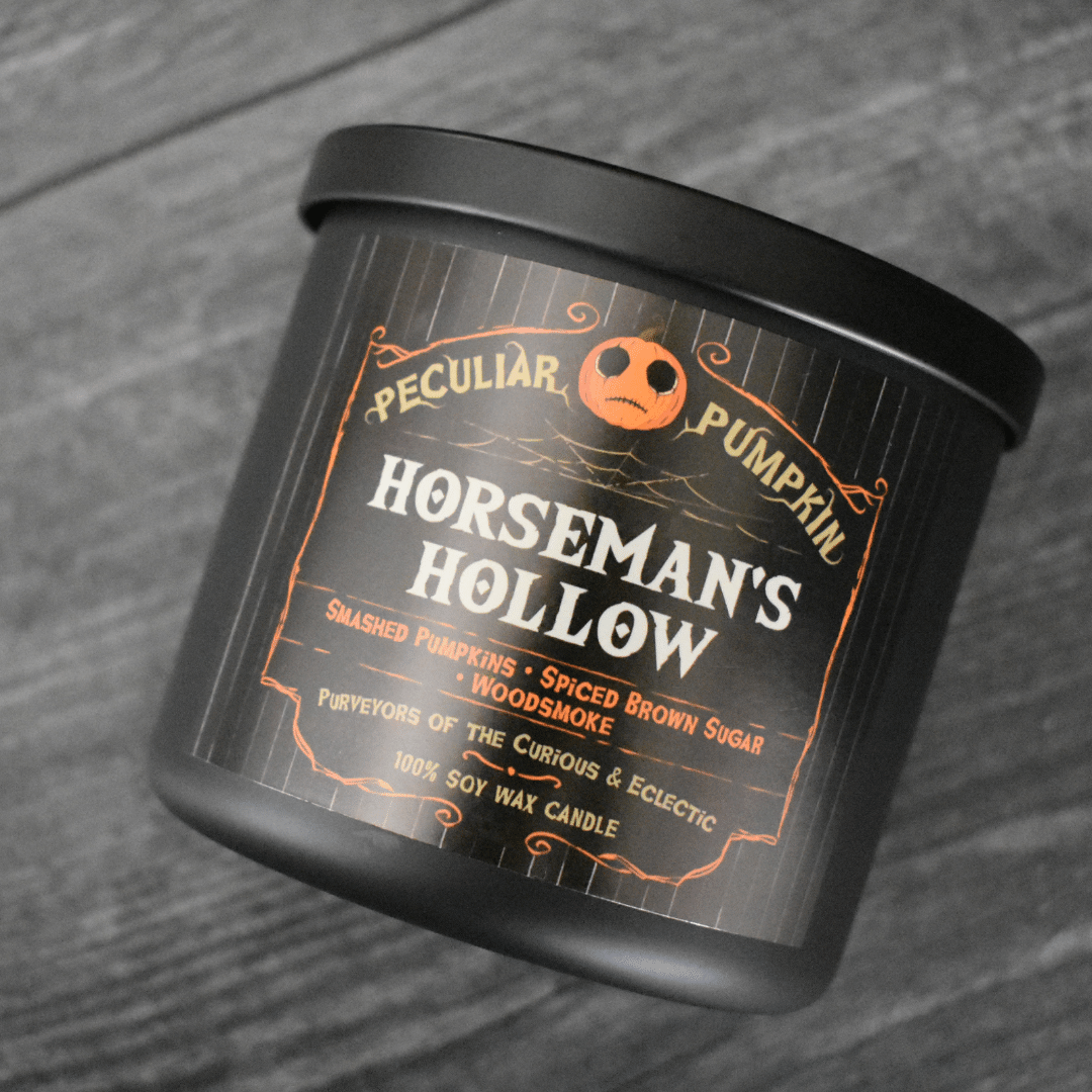 Horseman's Hollow Candle Candle Peculiar Pumpkin   
