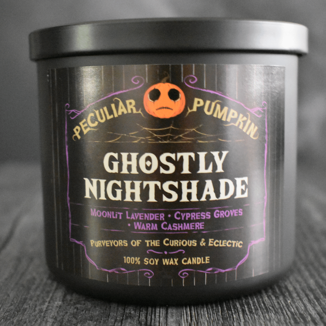 Ghostly Nightshade Candle Candle Peculiar Pumpkin   