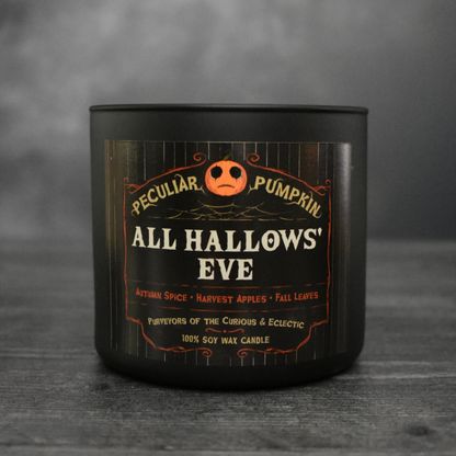 All Hallows' Eve Candle Candle Peculiar Pumpkin 3-Wick (17oz)  