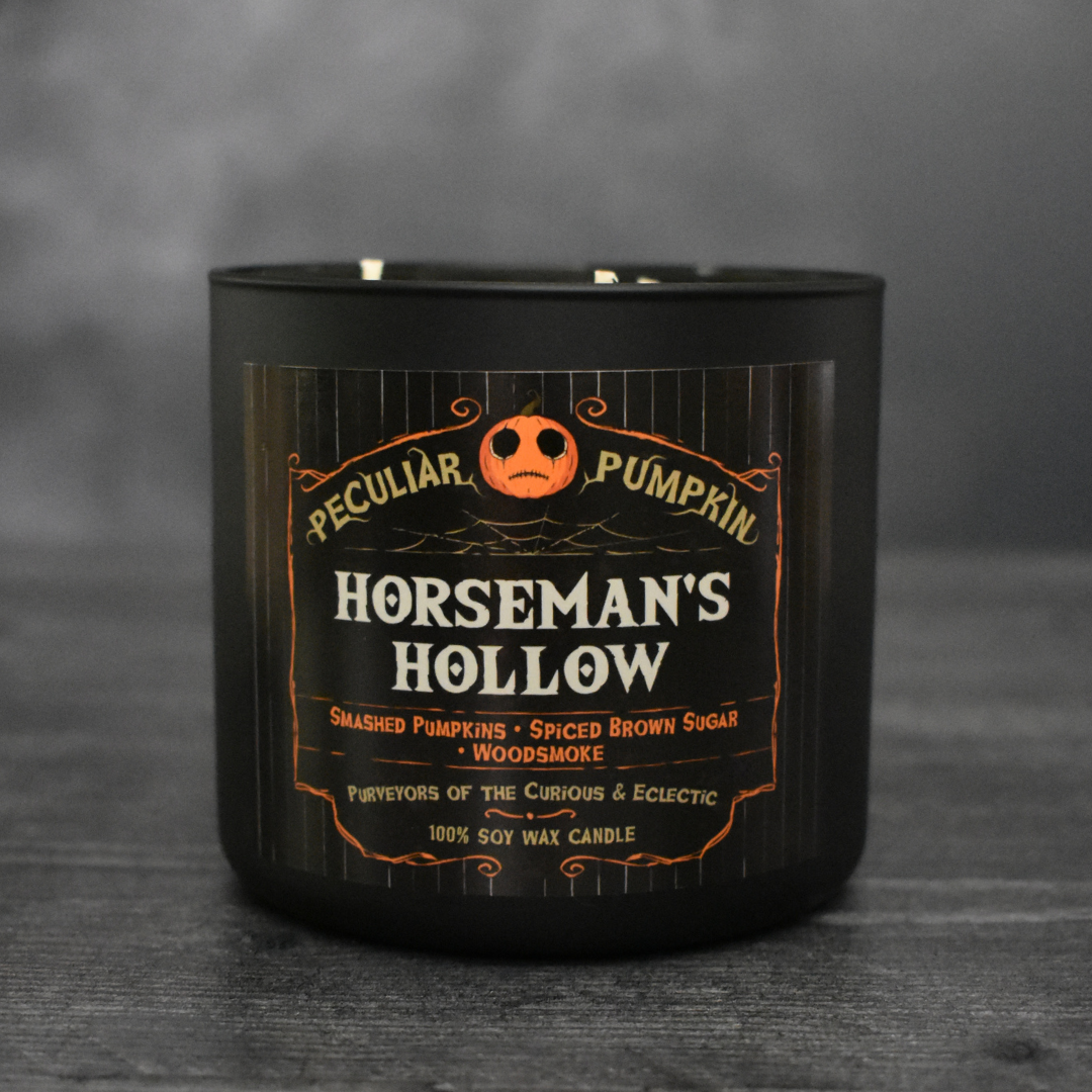 Horseman's Hollow Candle Candle Peculiar Pumpkin 3-Wick (17oz)  